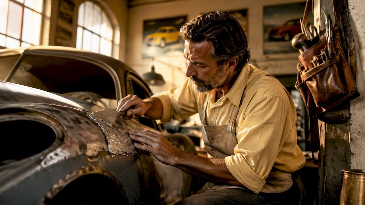 Lead Bodywork in Vintage Cars: The Restorer's Guide
