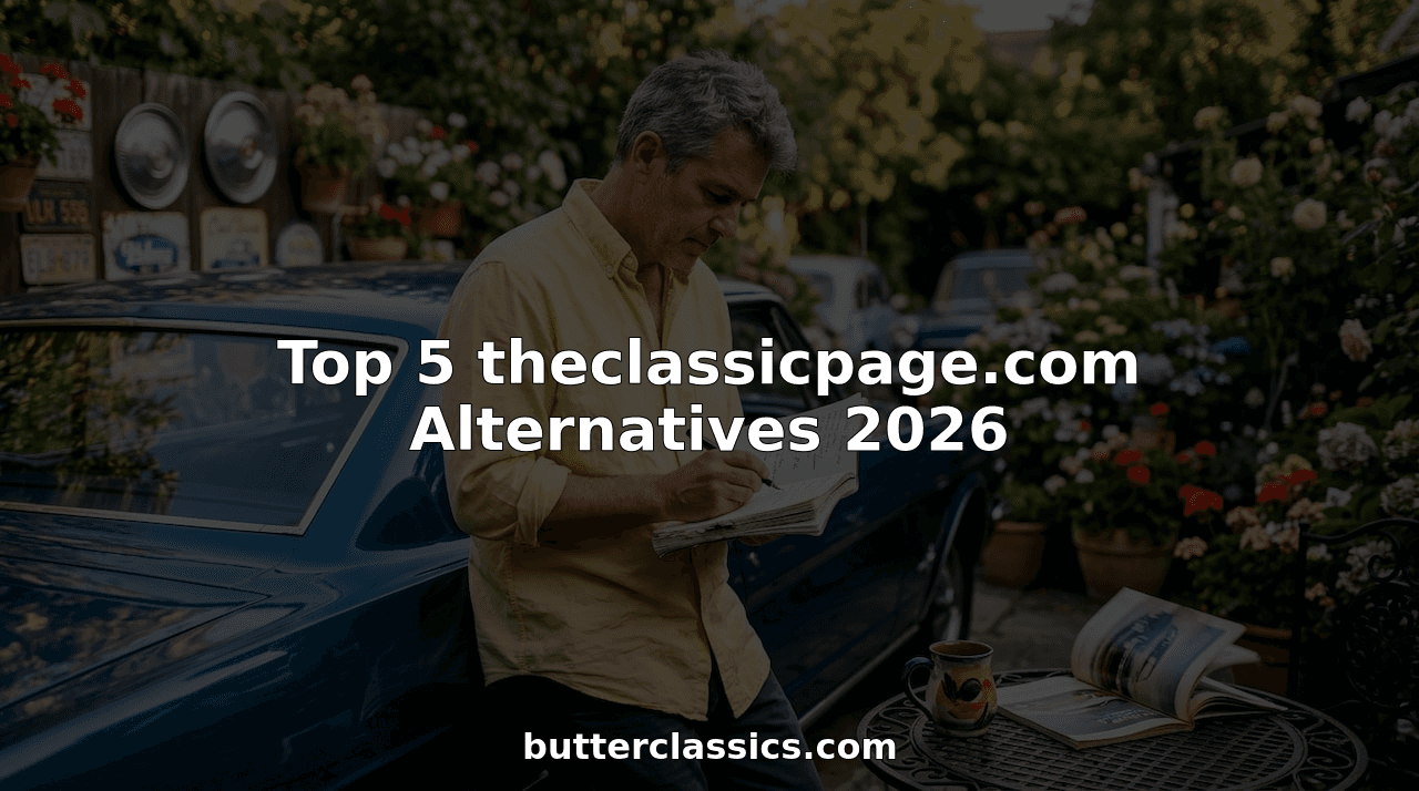Top 5 theclassicpage.com Alternatives 2026
