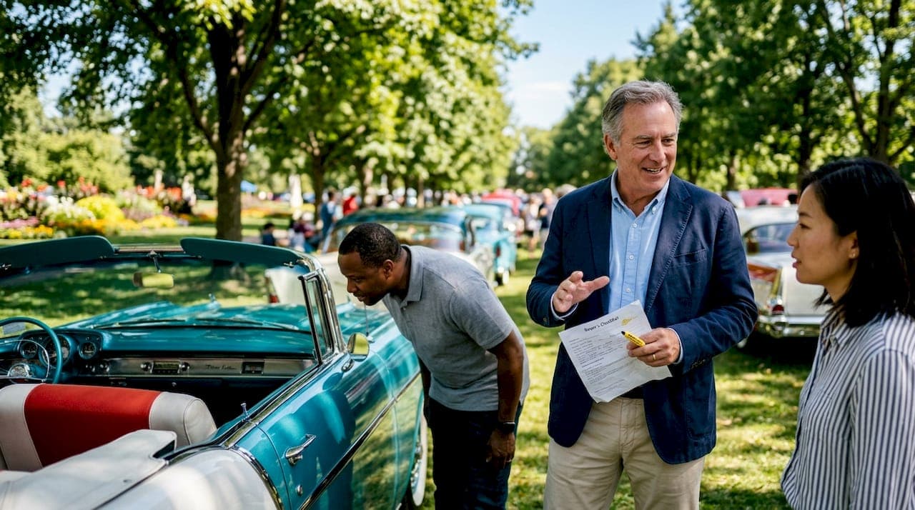Why Collector Car Shows Generate Leads That Convert