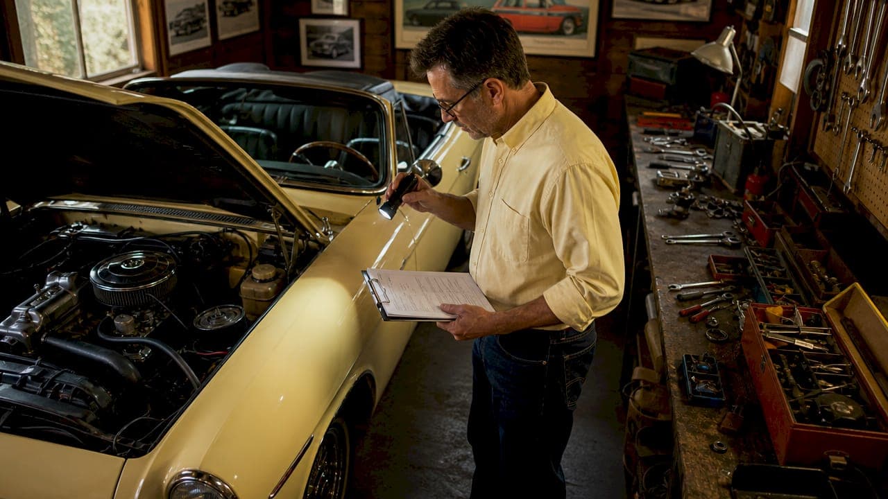 Classic Car Trade-In Evaluation Checklist for 2026