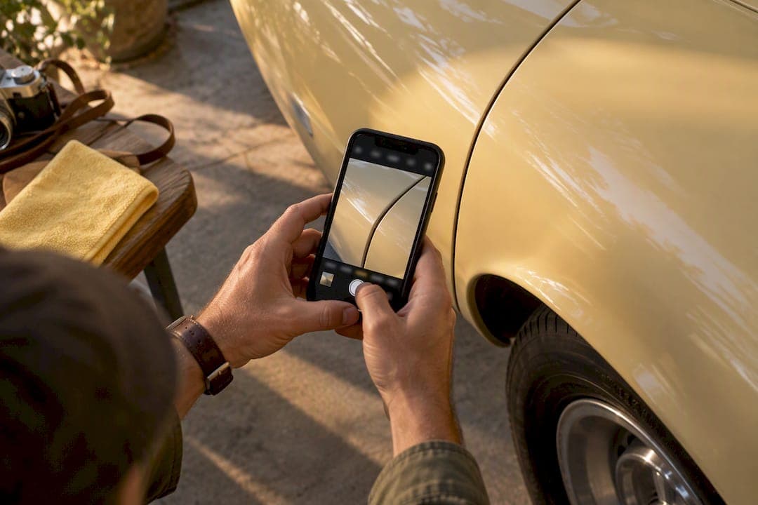 Virtual Inspection Triage for Classic Car Buyers: Timestamped Photos